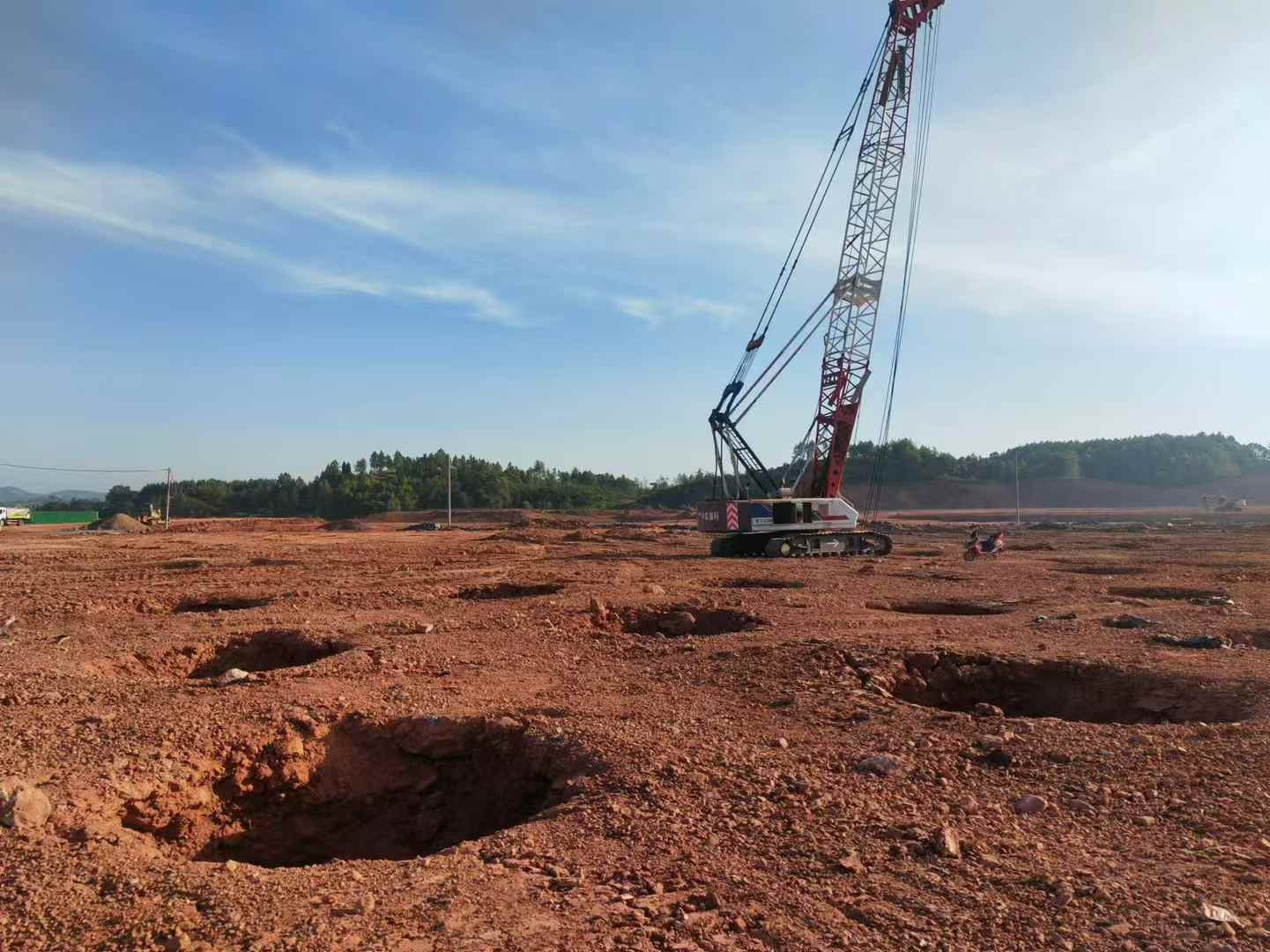 湖南浏阳柳冲路南侧之路(洞阳路-金阳大道)道路强夯施工工程